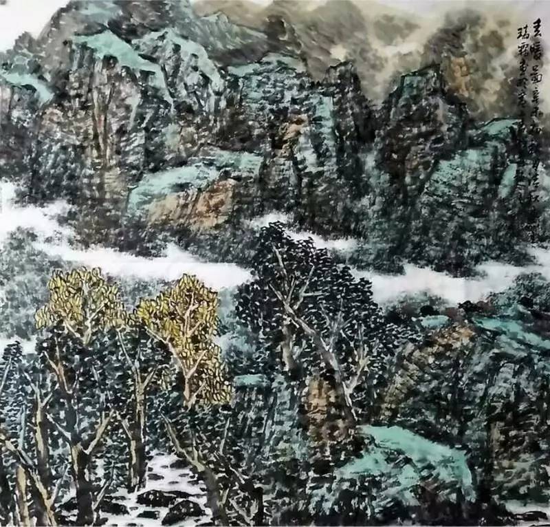 瑞霖的北派情调——山水作品鉴赏