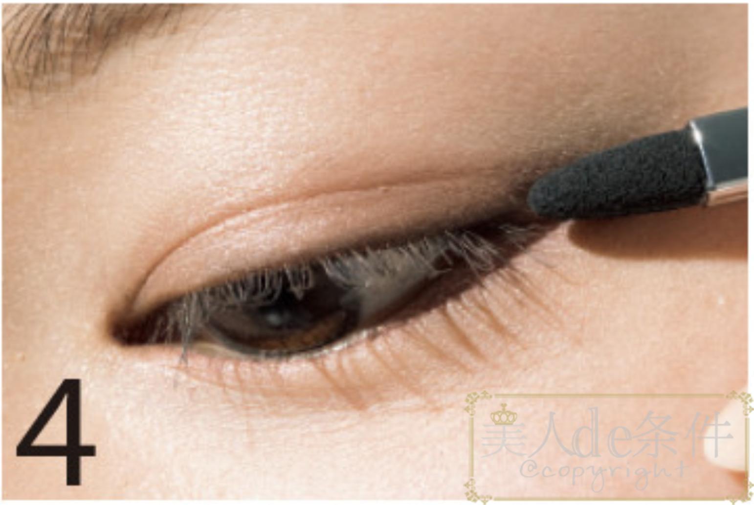 内双肿眼泡怎么不贴双眼皮画眼妆,一个单眼皮一个双眼皮怎么化眼妆