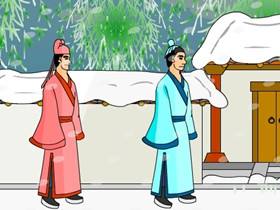 古代名人励志故事之程门立雪视频,中华历史故事程门立雪