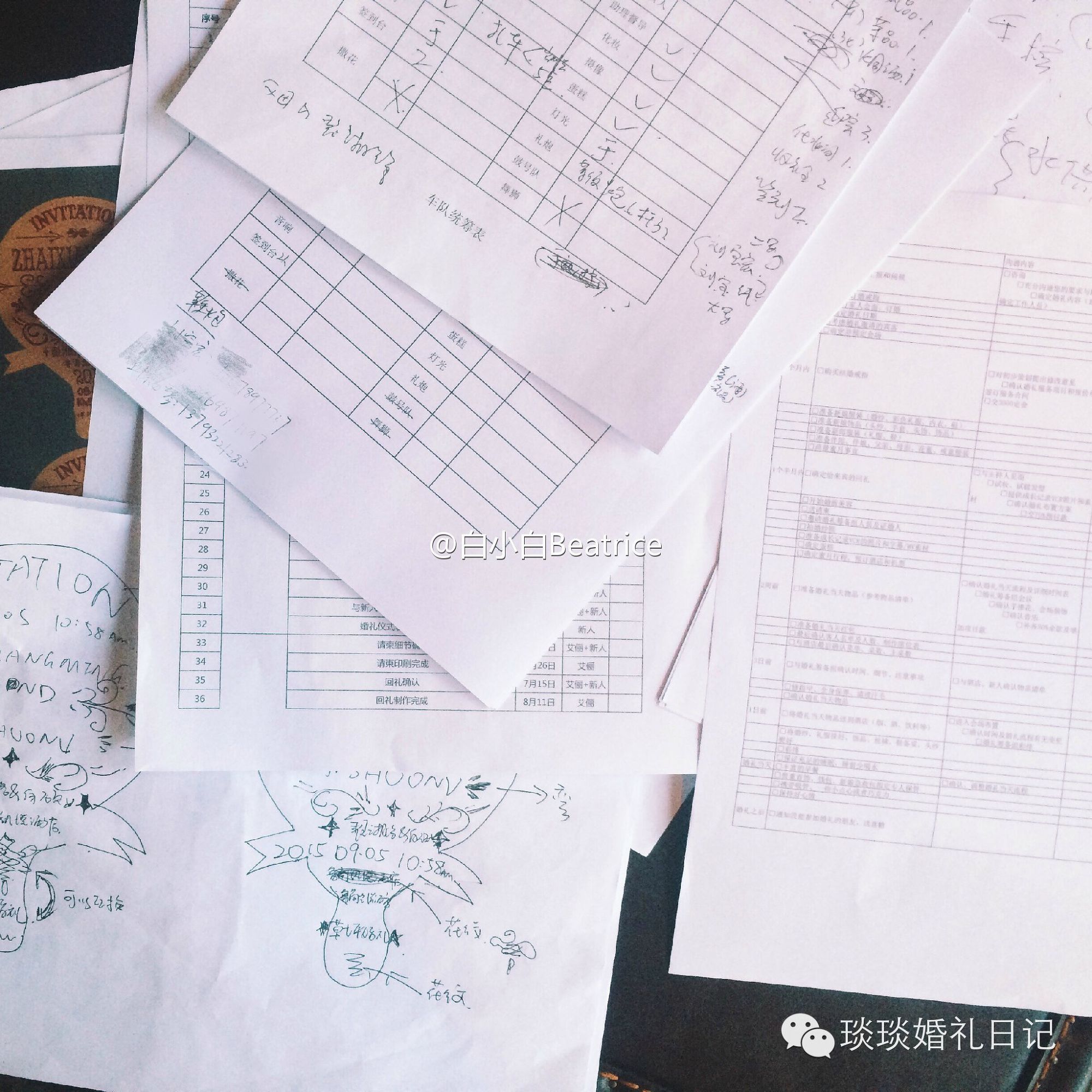 备婚狂|让婚礼变成一场冒险，并不在我的计划之内——女神级备婚狂白小白の备婚记