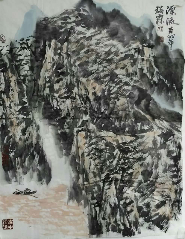 瑞霖的北派情调——山水作品鉴赏