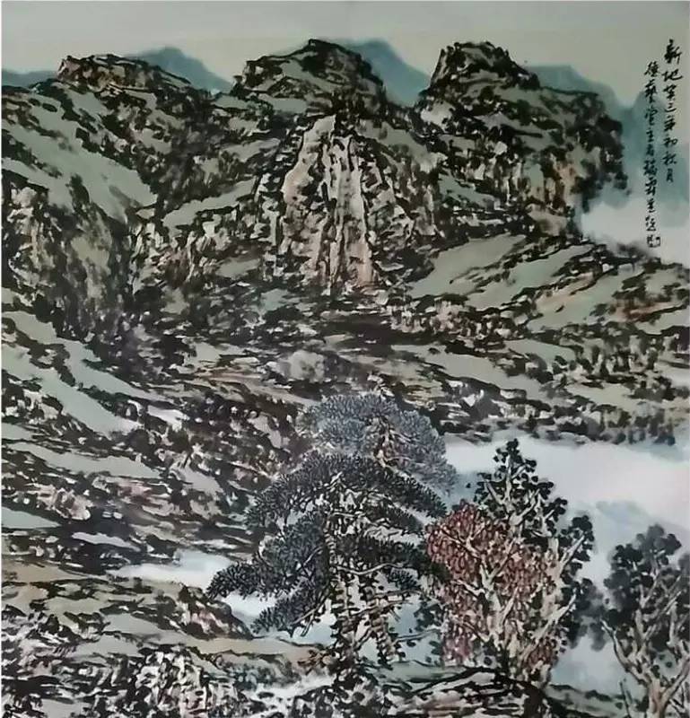 瑞霖的北派情调——山水作品鉴赏