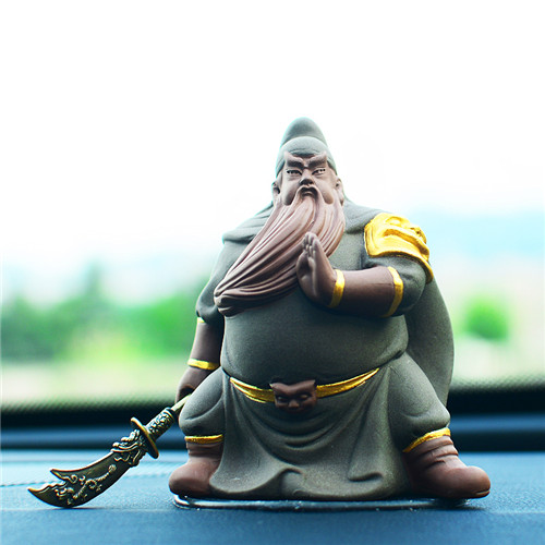 忠义盖世全铜关公关二爷雕塑摆件,关羽关二爷摆件