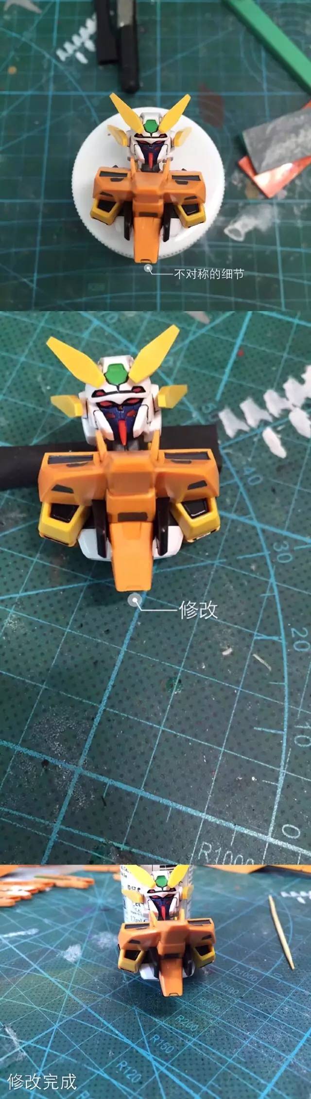 欣赏:高达模型不仅仅是喷涂,素组*党**的胜利,HS妖天使