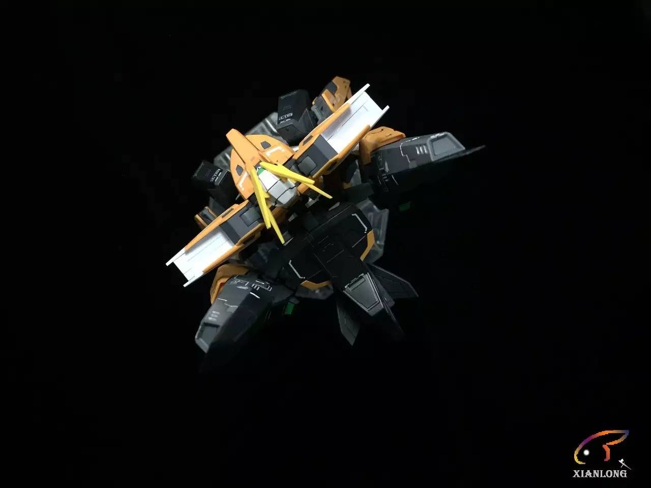 欣赏:高达模型不仅仅是喷涂,素组*党**的胜利,HS妖天使