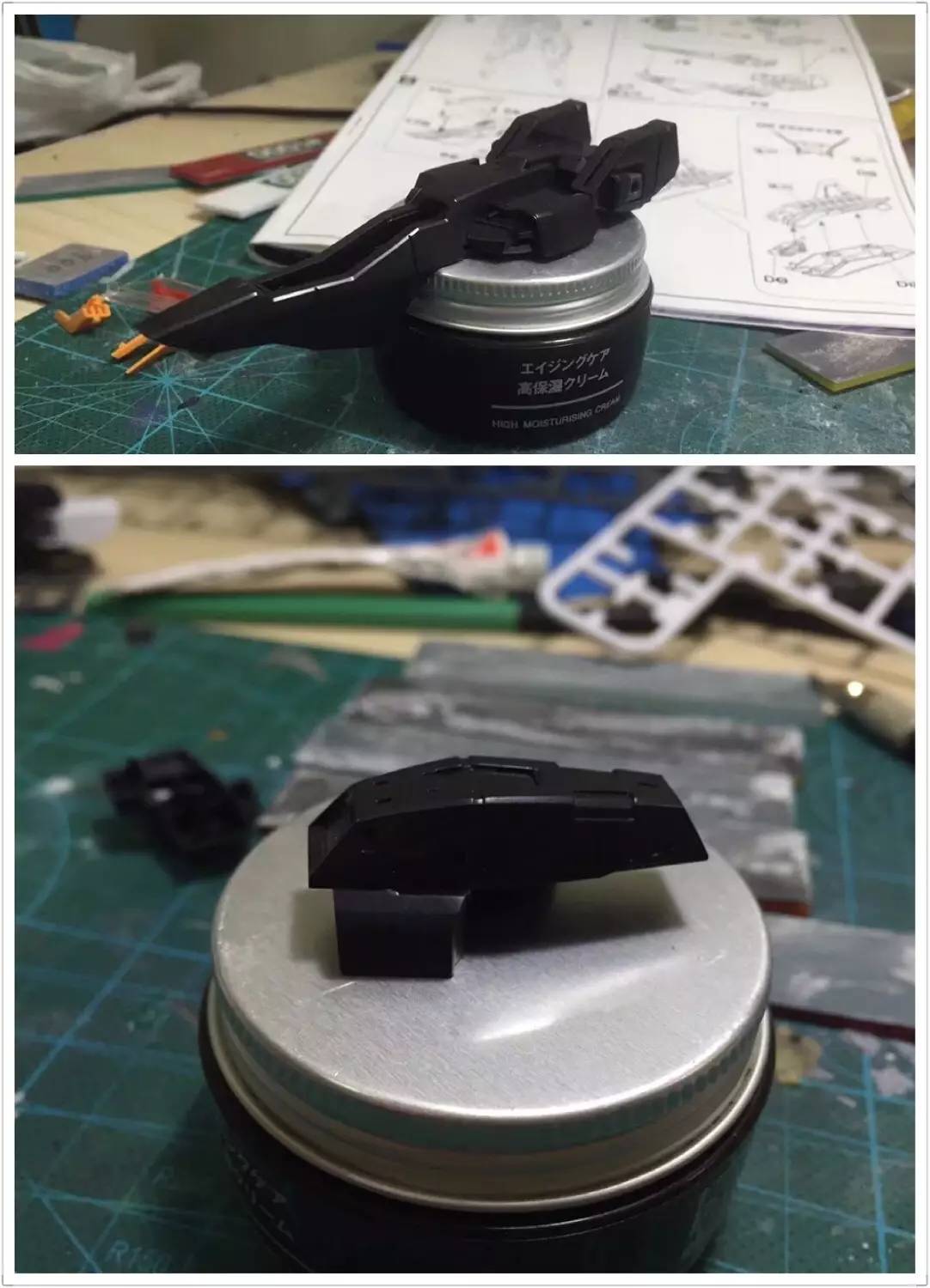 欣赏:高达模型不仅仅是喷涂,素组*党**的胜利,HS妖天使