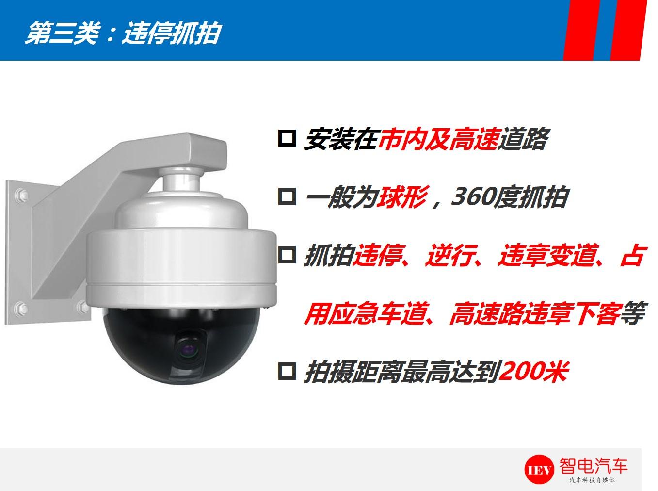 拍违章的有哪几种摄像头,路上有两种摄像头哪个是拍违章的