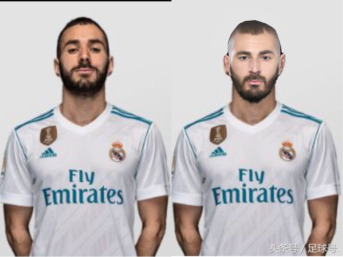 pes2018罗纳尔多脸型,pes2018维尼修斯脸型