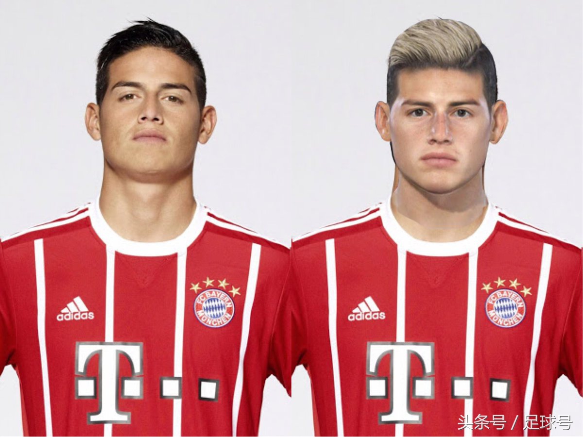 pes2018罗纳尔多脸型,pes2018维尼修斯脸型