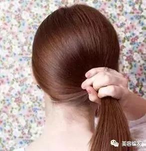 长发秒变短发的方法,不用剪头发就能从长发变短发