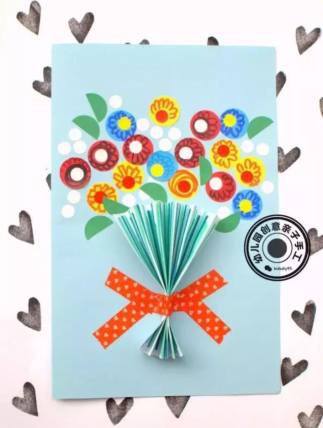 教师节贺卡花束满天星,教师节花束贺卡内容图片