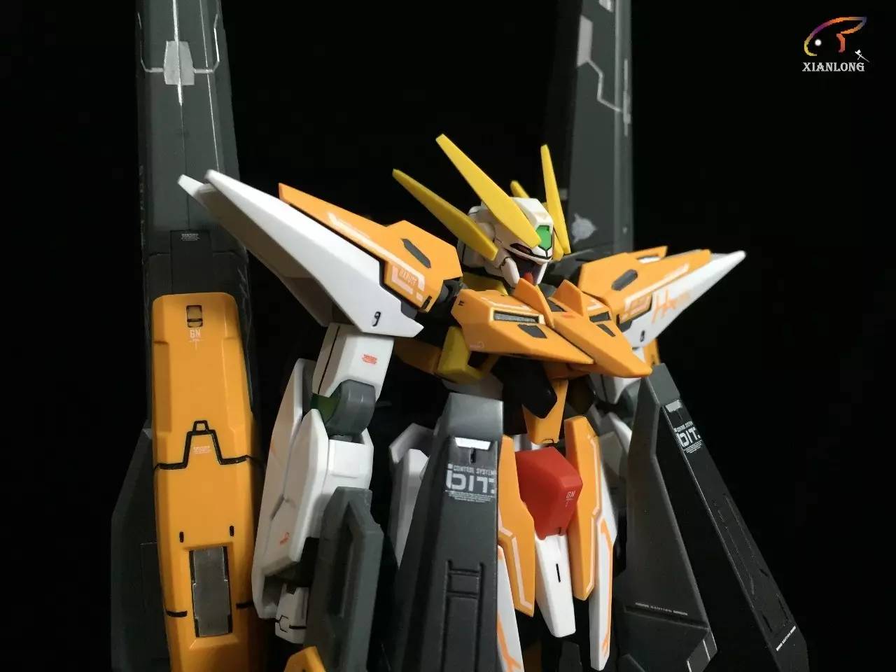 欣赏:高达模型不仅仅是喷涂,素组*党**的胜利,HS妖天使