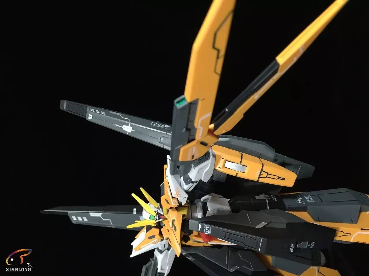 欣赏:高达模型不仅仅是喷涂,素组*党**的胜利,HS妖天使