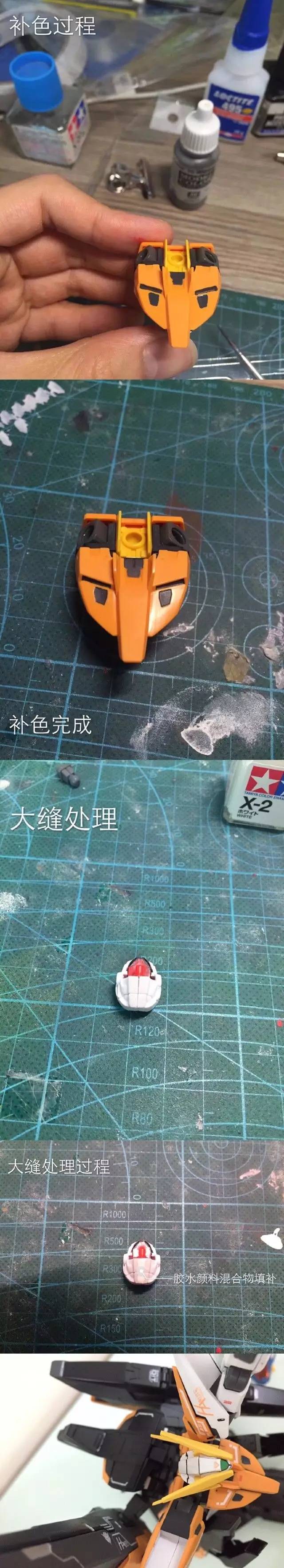 欣赏:高达模型不仅仅是喷涂,素组*党**的胜利,HS妖天使