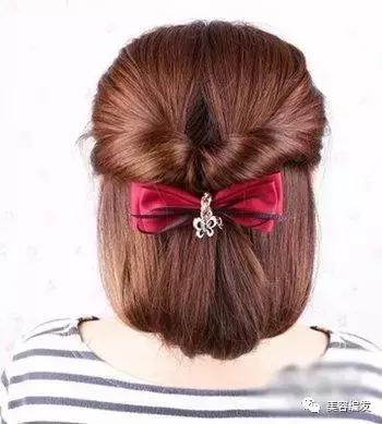 长发秒变短发的方法,不用剪头发就能从长发变短发