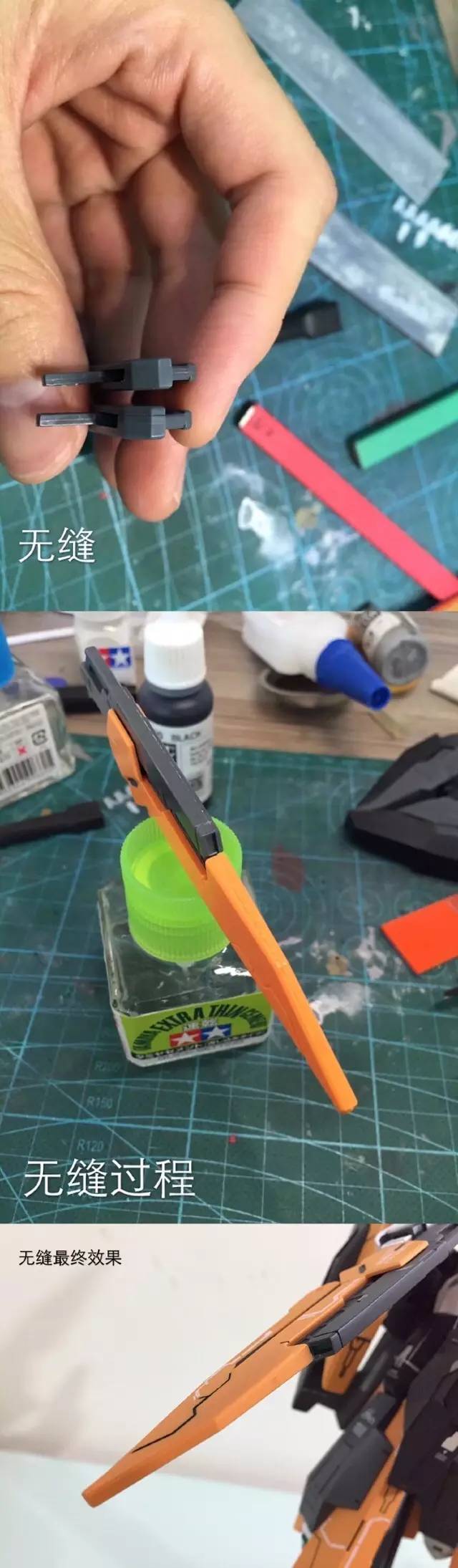 欣赏:高达模型不仅仅是喷涂,素组*党**的胜利,HS妖天使