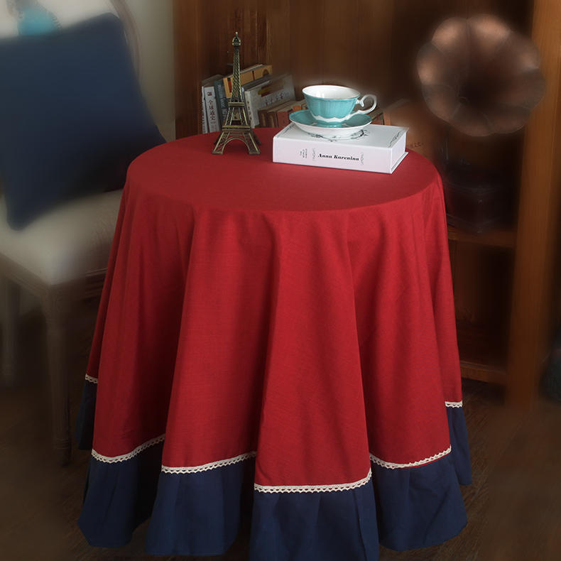 小清新餐桌桌布,餐桌桌布简单大方的