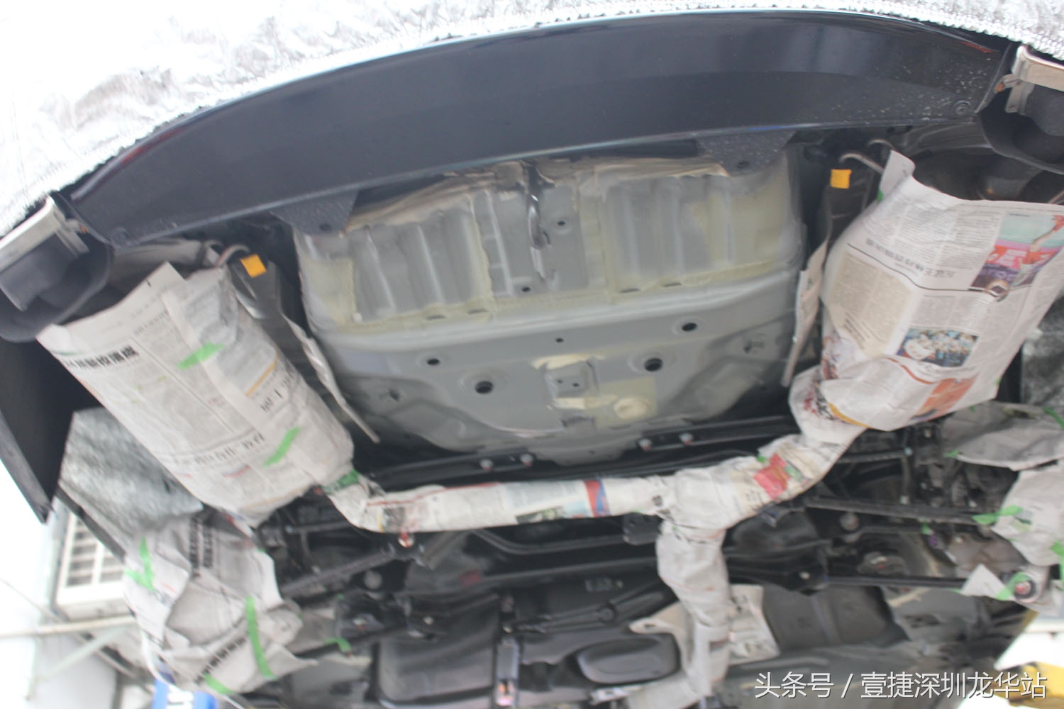 9代雅阁底盘装甲作业,本田雅阁新型底盘装甲