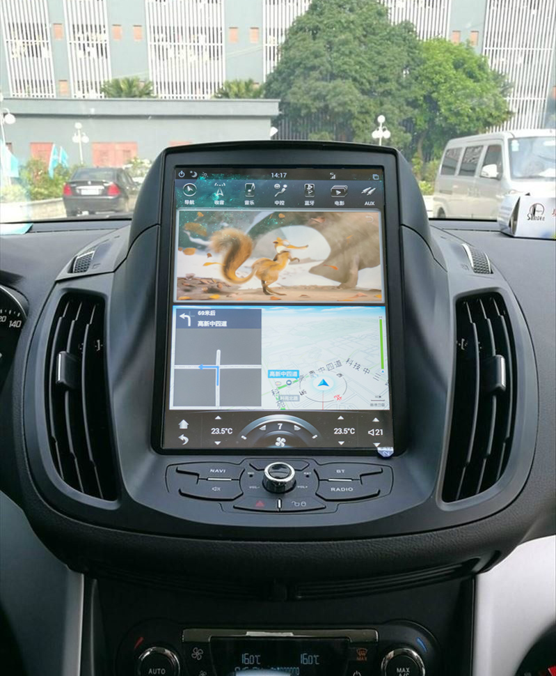 翼虎加装竖屏导航评测,翼虎大屏导航