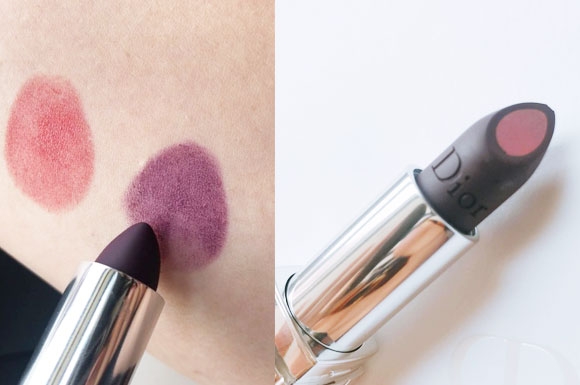 DIOR9月新品迪奥蓝星唇膏夹心版试色，新一代999色号必收