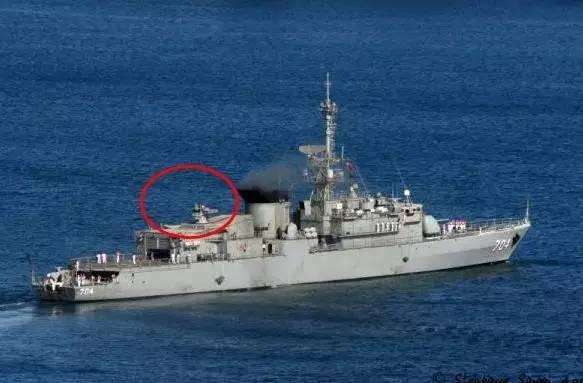 搭载12枚防空导弹,舰载防空导弹