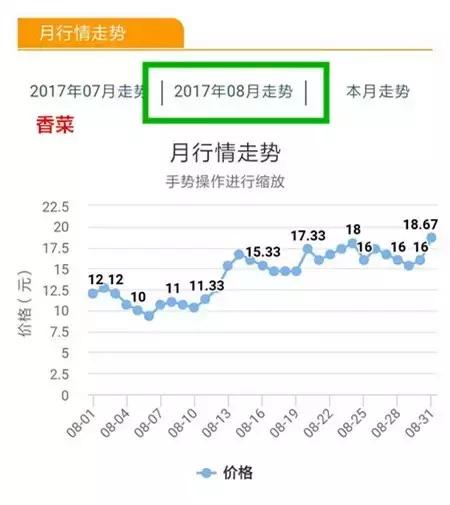 八月菜价大盘点，6成品种上涨带来黄金行情，附广州江南0901菜价