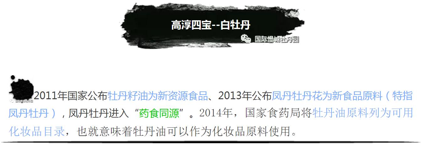 专业角度看凤丹各器官特点,带你全面科学认识高淳四宝-白牡丹