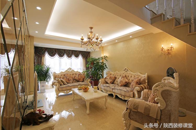 120平3室2厅2卫简欧,117平米3室2厅2卫装修全屋15万