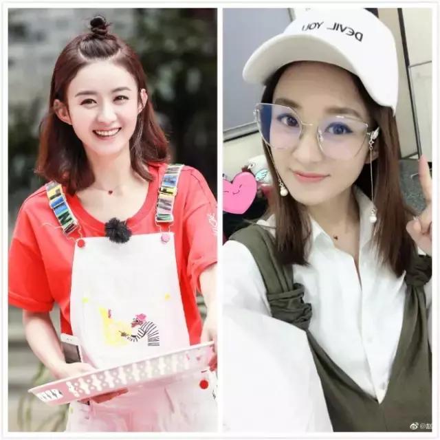 赵丽颖的项链价值百万,赵丽颖的字母项链