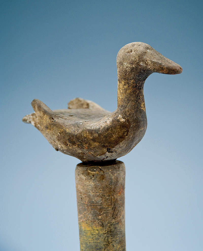 薛国故城出土*物文**——零圭断璧