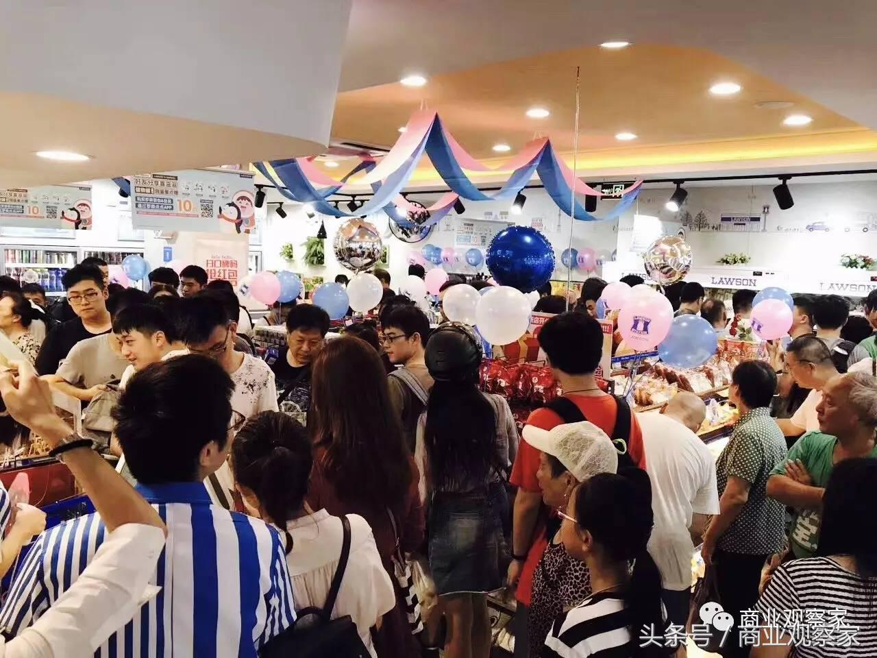 货架扫空!店面挤爆!单店日销11.8万元!罗森*京大南**爆发!
