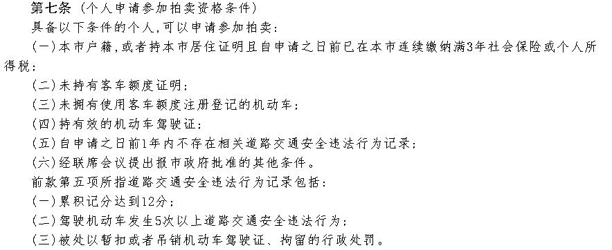 参加沪牌拍卖资格,怎么样有资格拍沪牌
