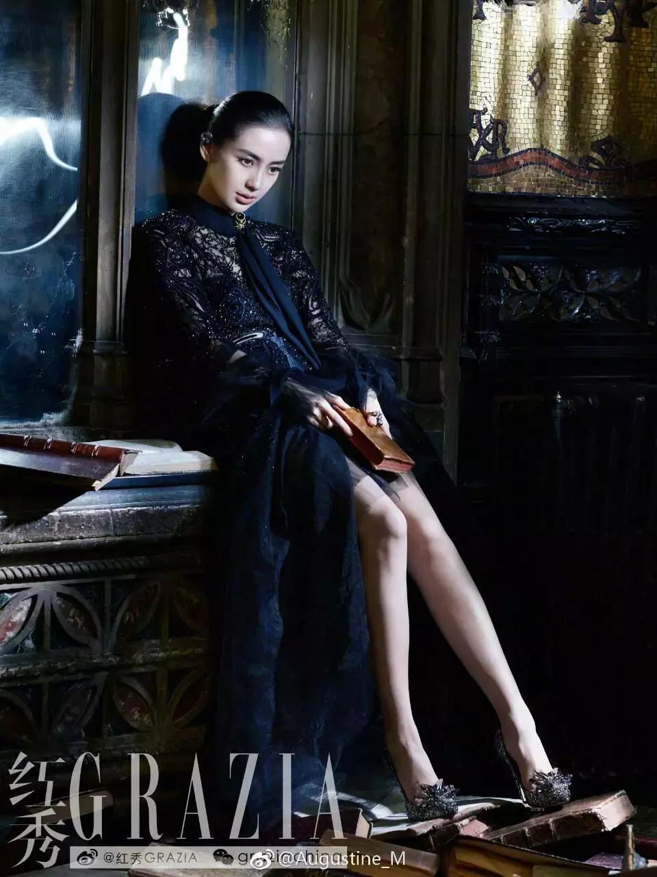 红秀杂志杨颖,杨颖上杂志吐槽