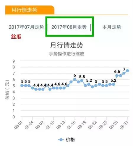 八月菜价大盘点，6成品种上涨带来黄金行情，附广州江南0901菜价