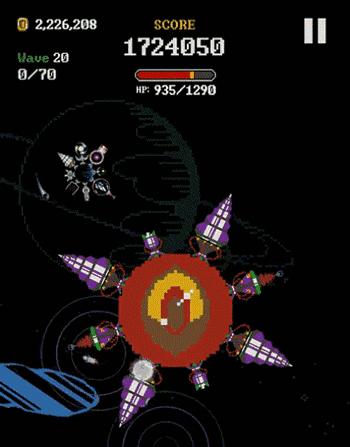 好玩的像素风格游戏不是塔防,像素建造塔防小游戏超有科技感