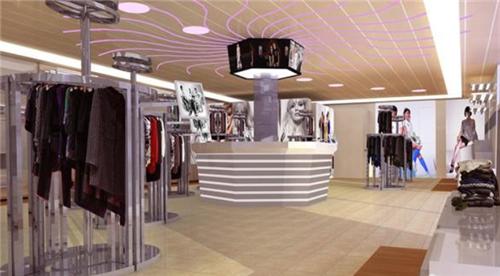 服装店装修效果图和设计,服装店装修风格最新效果图