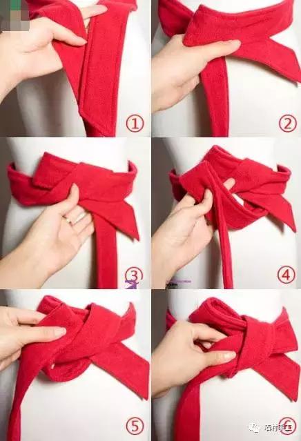 图解漂亮蝴蝶结扎法,蝴蝶结扎法教程慢动作