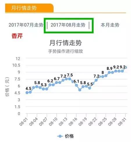 八月菜价大盘点，6成品种上涨带来黄金行情，附广州江南0901菜价