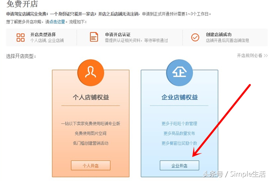 淘宝开店企业店好还是个人店好,淘宝店企业店铺和个人店铺区别