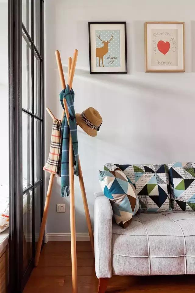 好看的北欧风隔断,北欧风格书房玻璃隔断