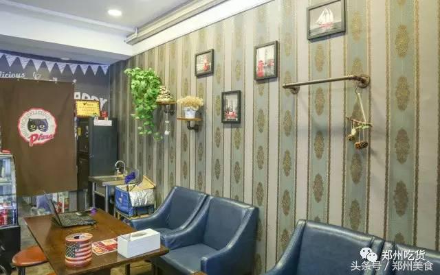 郑州东区萌猫主题披萨小店，铲屎官快来这吸猫了！