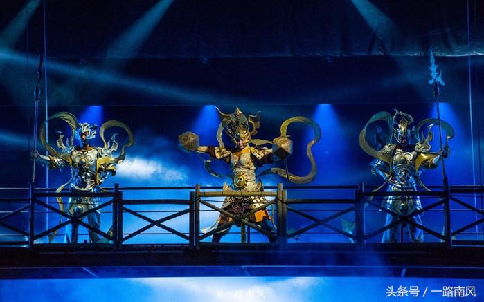 三亚千古情景区表演门票,三亚千古情快闪游客抢镜视频