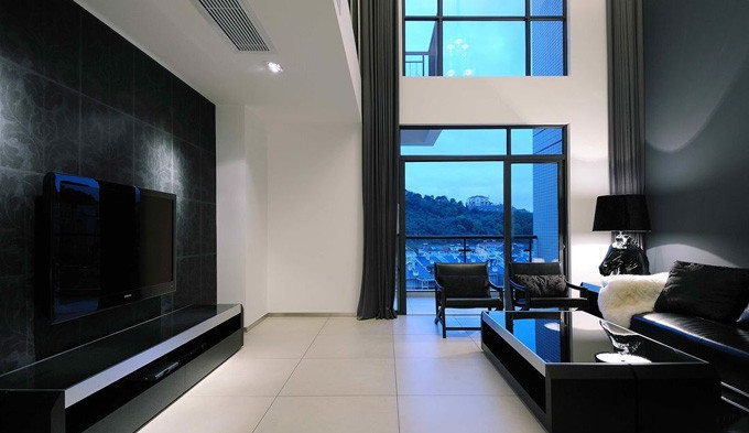 现代简约最省钱电视背景墙效果图,2022现代简约电视背景墙效果图
