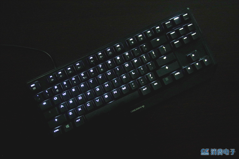 樱桃机械键盘mxboard3.0红轴,cherry樱桃机械键盘测评