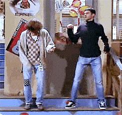 弹吉他像个疯子的人,弹空气吉他