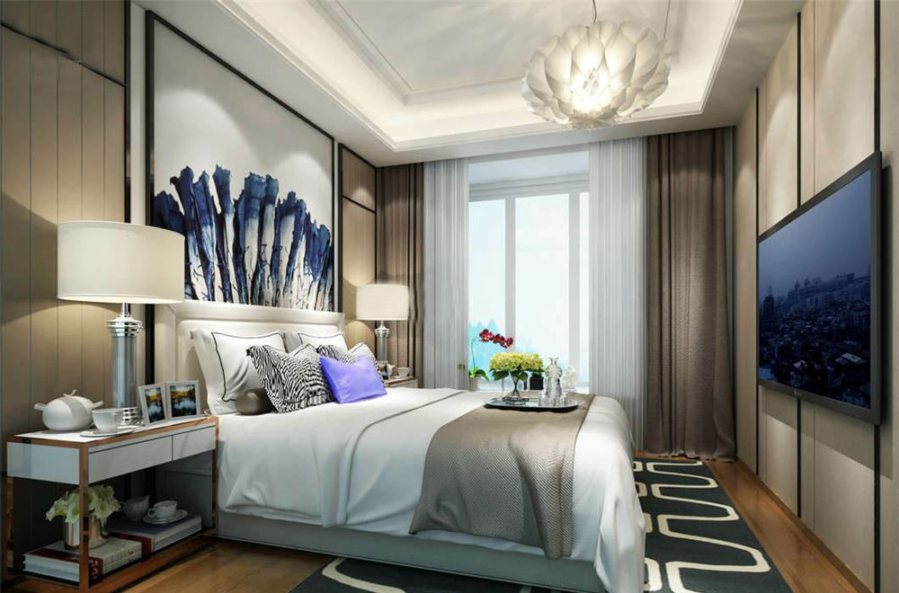 整个走廊来收纳,襄阳绿地广场三期效果图,170平现代四居半包9万