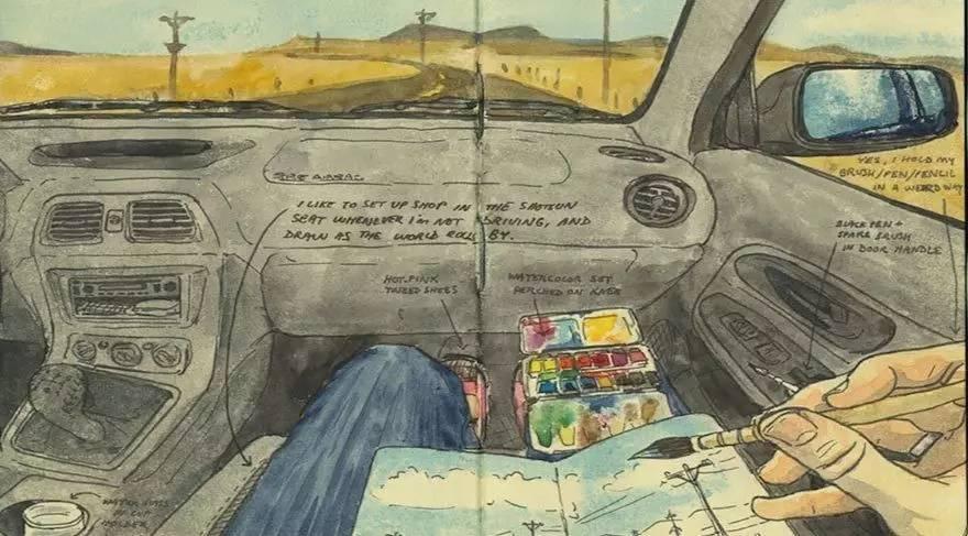 22岁大学生,靠一支画笔就能环游世界,他是怎么做到的?