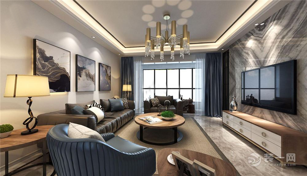 整个走廊来收纳,襄阳绿地广场三期效果图,170平现代四居半包9万