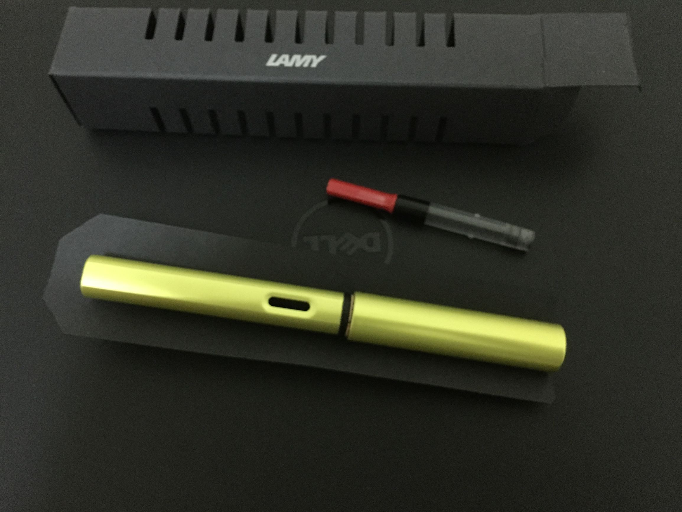 书写的乐趣尽在不言中,lamy钢笔喜悦细节