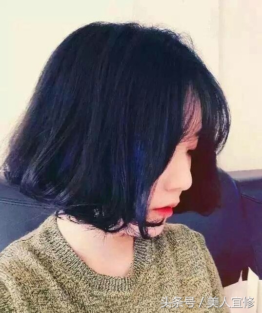 隐形烫全烫卷发发型图片,烟花烫卷发男生发型